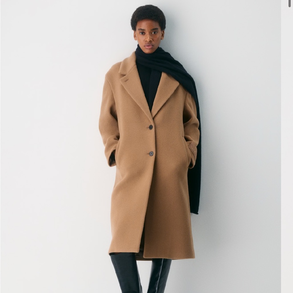 The Only Coat Soft Wool Cashmere in “Saville”